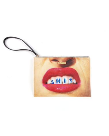 Shit potato"Pochette Shit"28 x 20 x 3 cm –SELETTI | BHOME by Arredi Barbàra