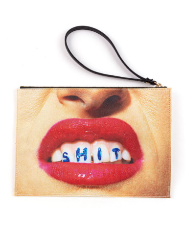 Shit potato"Pochette Shit"28 x 20 x 3 cm –SELETTI | BHOME by Arredi Barbàra