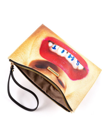 Shit potato"Pochette Shit"28 x 20 x 3 cm –SELETTI | BHOME by Arredi Barbàra