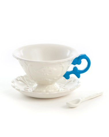 "I-WARES I-Tea Blu"Porzellan —SELETTI | BHOME by Arredi Barbàra