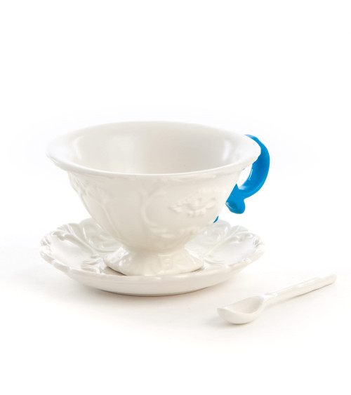 "I-WARES I-Tea Blu"Porzellan —SELETTI | BHOME by Arredi Barbàra