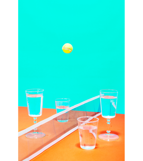 Glas"Estetico Quotidiano Set da 6 Bicchieri da Cocktails"in Borosilikatglas –SELETTI | BHOME by Arredi Barbàra