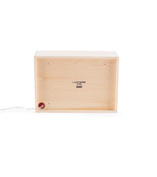 Lampada da tavolo "Lighthink Box Light my Fire / I have a dream / Happynest" | BHOME by Arredi Barbàra