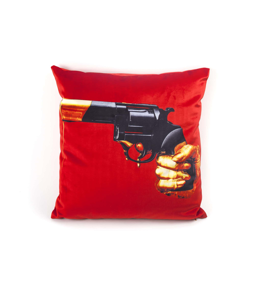 Lager"Revolver con imbottitura in piuma"cm 50 x 50 –SELETTI | BHOME by Arredi Barbàra