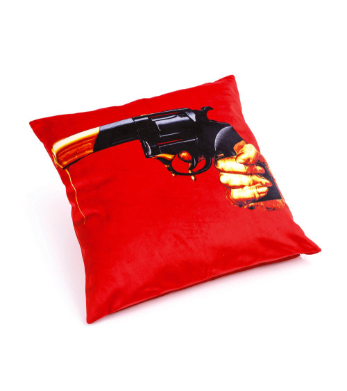 Lager"Revolver con imbottitura in piuma"cm 50 x 50 –SELETTI | BHOME by Arredi Barbàra