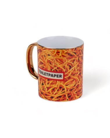Mug"di Porcellana Spaghetti"en porcelaine –SELETTI | BHOME by Arredi Barbàra