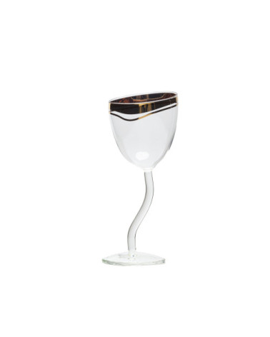 "Classics on Acid - Bicchiere da Vino Regal"ø cm 8,5 x h.19,5 –SELETTI | BHOME by Arredi Barbàra