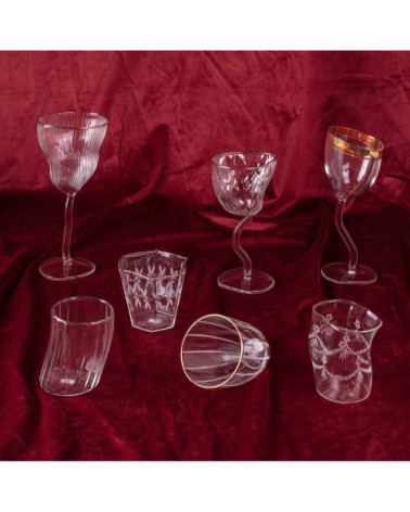 "Classics on Acid - Bicchiere da Vino Regal"ø cm 8,5 x h.19,5 –SELETTI | BHOME by Arredi Barbàra