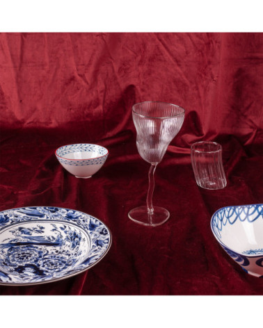 "Classics on Acid - Bicchiere da Vino Regal"ø cm 8,5 x h.19,5 –SELETTI | BHOME by Arredi Barbàra