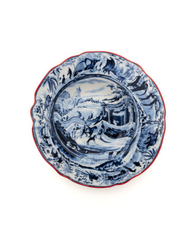 "Classics on Acid - Piatto fondo Arabian"ø Cm.25,4 h.4,6 –SELETTI | BHOME by Arredi Barbàra