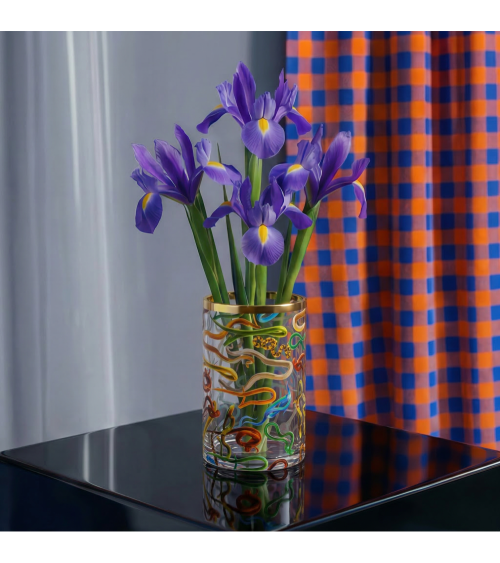 Vase"Piccolo Snakes"en verre –SELETTI | BHOME by Arredi Barbàra