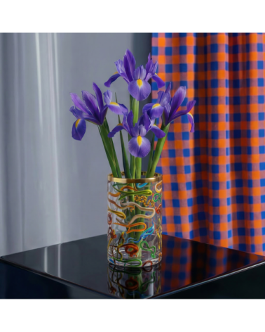 Vase"Piccolo Snakes"en verre –SELETTI | BHOME by Arredi Barbàra