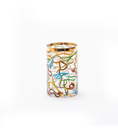 Vase"Piccolo Snakes"en verre –SELETTI | BHOME by Arredi Barbàra