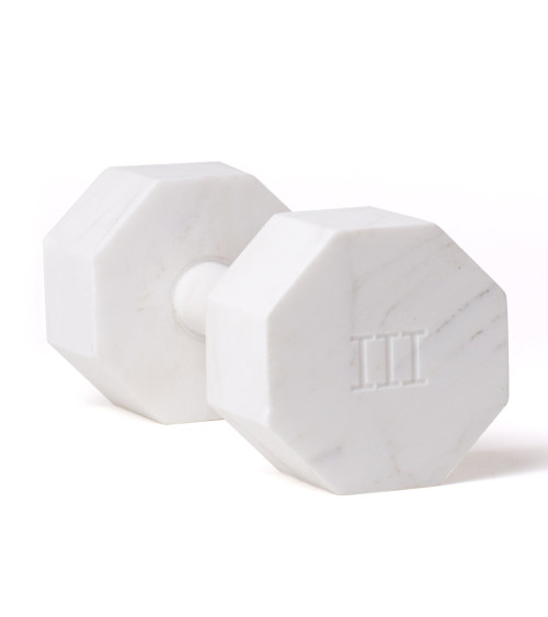 Ensemble de 2"Set da 2 Manubri in Marmo Lvdis KG. 3"en marbre –SELETTI | BHOME by Arredi Barbàra