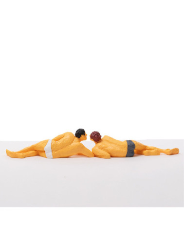 Sculpture décorative"Love Is A Verb Tom & Nick"cm. 42x10 h. 6,5 –SELETTI | BHOME by Arredi Barbàra
