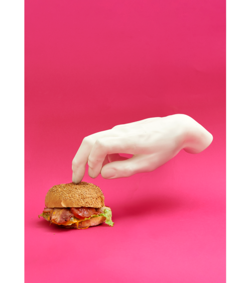 Sculpture décorative"Memorabilia Mvsevm Male Hand"cm 32,5 x 7 h 13 –SELETTI | BHOME by Arredi Barbàra