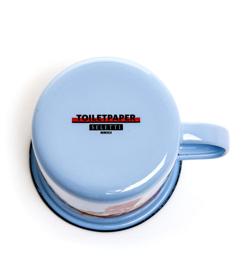 Becher"Enamel Bird"in emailliertem Metall –SELETTI | BHOME by Arredi Barbàra