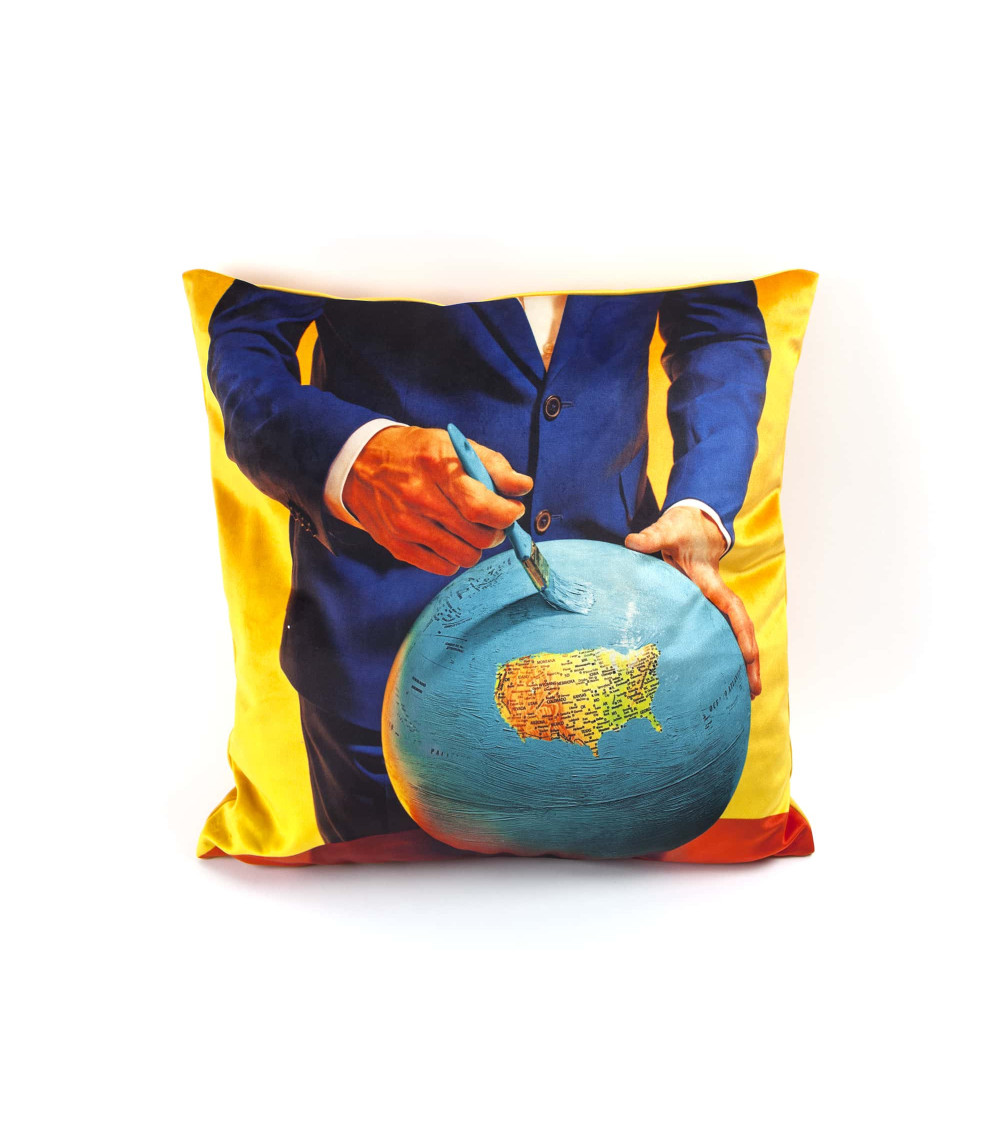 Roulement"Globe con imbottitura in poliestere"cm 50 x 50 –SELETTI | BHOME by Arredi Barbàra