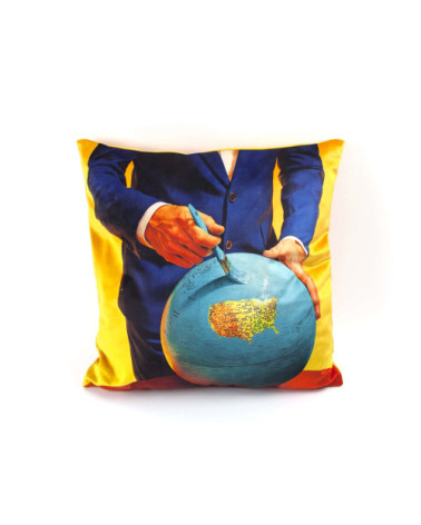 Roulement"Globe con imbottitura in poliestere"cm 50 x 50 –SELETTI | BHOME by Arredi Barbàra