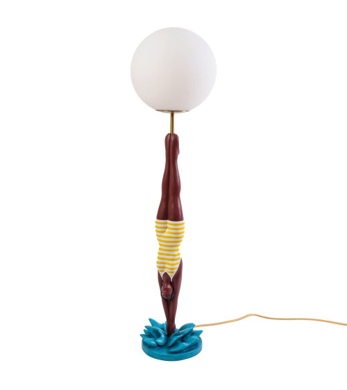 Tischlampe"Diver Lamp Gialla"⌀ cm 19 x h. 94 –SELETTI | BHOME by Arredi Barbàra
