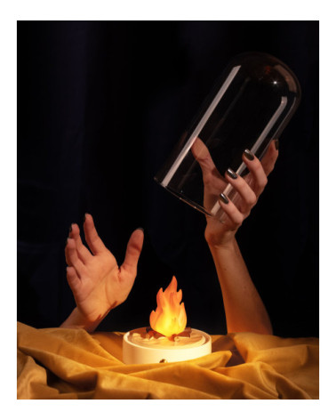 Lampada da tavolo "My Little Bonfire" | BHOME by Arredi Barbàra