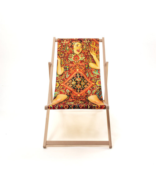 Sdraio da esterno "Sdraio Pieghevole Lady On Carpet" | BHOME by Arredi Barbàra