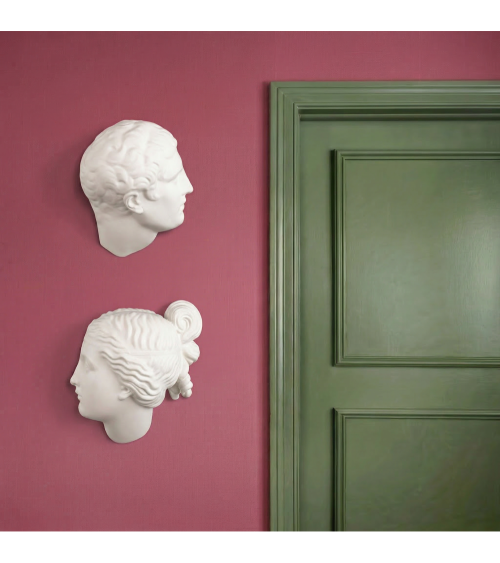 Sculpture décorative"Memorabilia Mvsevm Discobolo Head"de 27 cm x 18 h.37 –SELETTI | BHOME by Arredi Barbàra