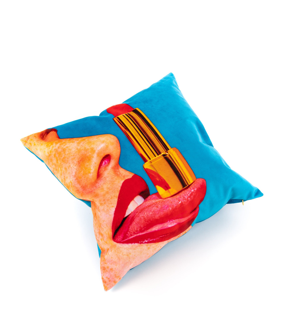 Lager"Tongue con imbottitura in poliestere"50x50 cm –SELETTI | BHOME by Arredi Barbàra