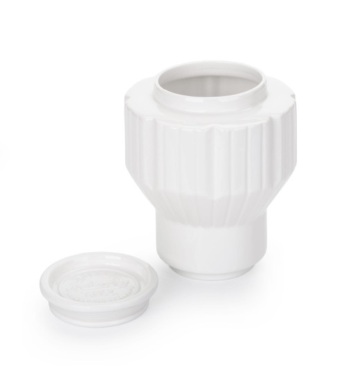 "Machine Collection Contenitore h. 7,4"en porcelaine –SELETTI | BHOME by Arredi Barbàra