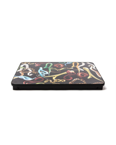 Plateau de canapé"Snakes"avec jambes pliantes –SELETTI | BHOME by Arredi Barbàra
