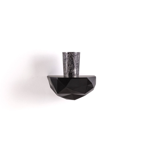 Mensole"Mensola Space Rocks Piccola Nera" – SELETTI | BHOME by Arredi Barbàra