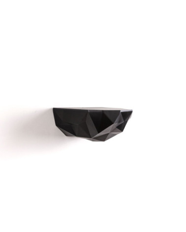 Mensole"Mensola Space Rocks Piccola Nera" – SELETTI | BHOME by Arredi Barbàra