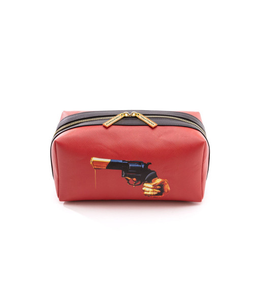 Revolver de sac de lavage"Wash Bag Revolver"Cm 25,5x12,5x12 –SELETTI | BHOME by Arredi Barbàra