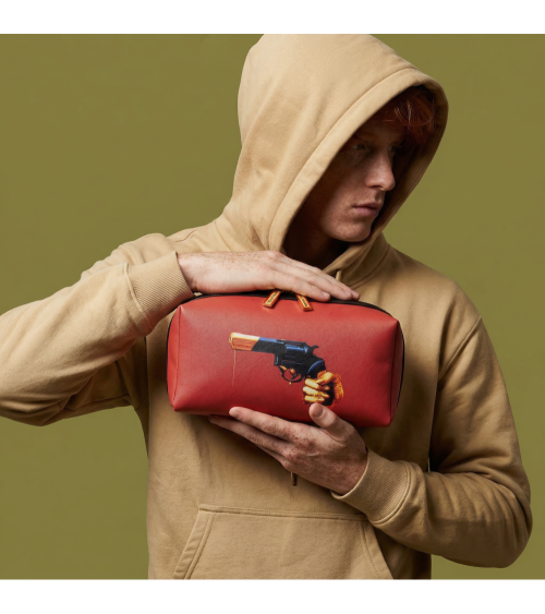 Revolver de sac de lavage"Wash Bag Revolver"Cm 25,5x12,5x12 –SELETTI | BHOME by Arredi Barbàra