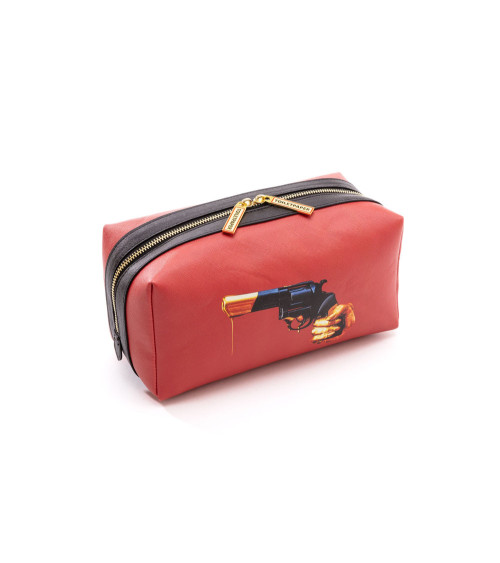 Revolver de sac de lavage"Wash Bag Revolver"Cm 25,5x12,5x12 –SELETTI | BHOME by Arredi Barbàra