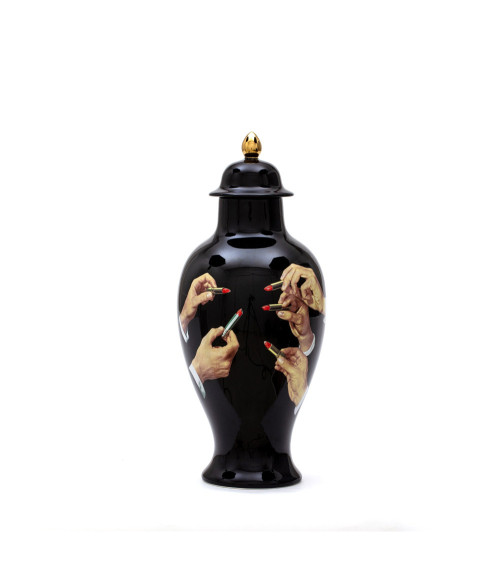Vase"Lipsticks"ø cm 19,5 h. 46,5 –SELETTI | BHOME by Arredi Barbàra