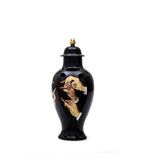 Vase"Lipsticks"ø cm 19,5 h. 46,5 –SELETTI | BHOME by Arredi Barbàra