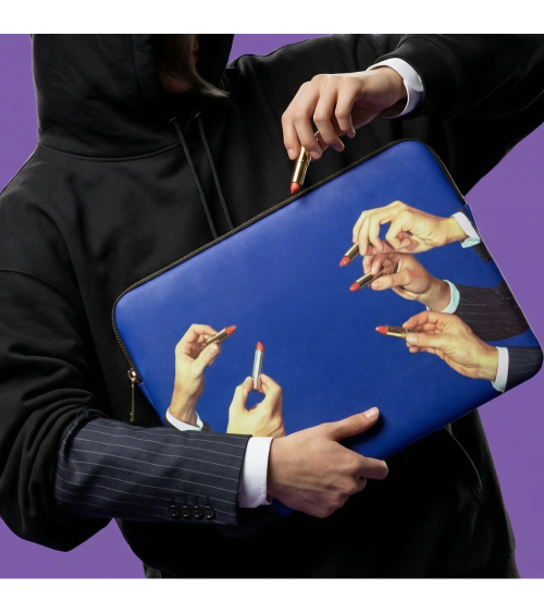 Beutel"Custodia da Laptop Lipsticks"tragbar –SELETTI | BHOME by Arredi Barbàra