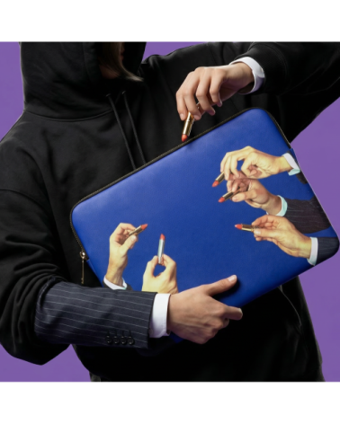 Beutel"Custodia da Laptop Lipsticks"tragbar –SELETTI | BHOME by Arredi Barbàra