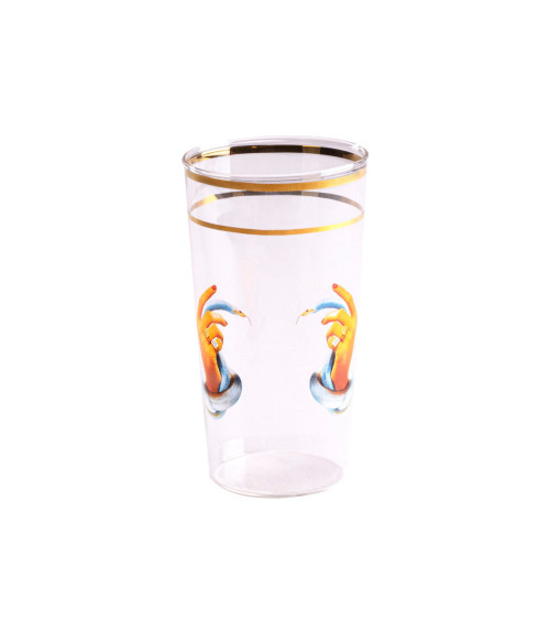 Glas"Hands With Snake"ø cm.7h.13 –SELETTI | BHOME by Arredi Barbàra