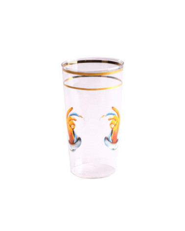 Glas"Hands With Snake"ø cm.7h.13 –SELETTI | BHOME by Arredi Barbàra