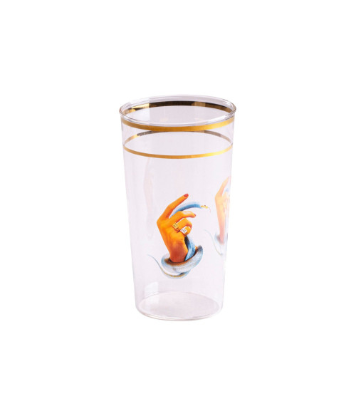 Glas"Hands With Snake"ø cm.7h.13 –SELETTI | BHOME by Arredi Barbàra