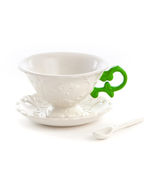 "I-WARES I-Tea Verde"Porzellan —SELETTI | BHOME by Arredi Barbàra