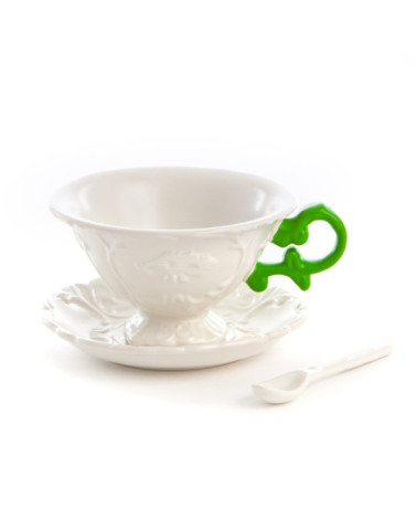 "I-WARES I-Tea Verde"Porzellan —SELETTI | BHOME by Arredi Barbàra