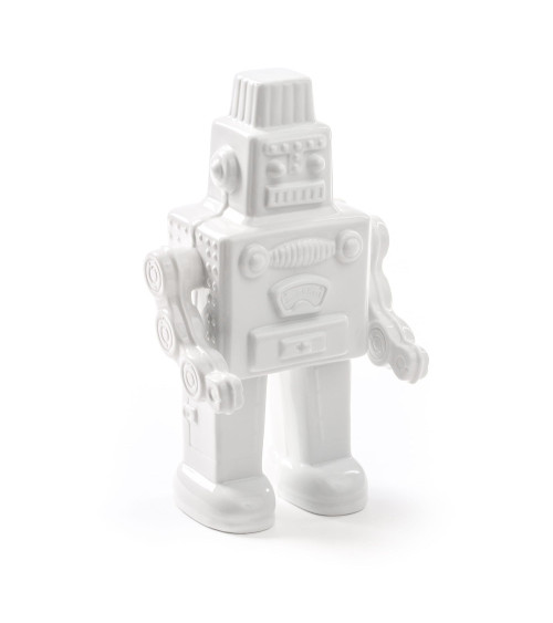 Dekorative Skulptur"Memorabilia My Robot"cm 17,4 x 12,4 h. 30 in Papier –SELETTI | BHOME by Arredi Barbàra