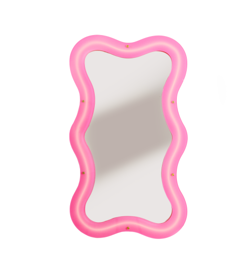 "Supercurve Mirror Tiny Tall" CM 59,77 x 102,55 x 4I IN 23,5 x 40,37 x 1,57 –SELETTI | BHOME by Arredi Barbàra