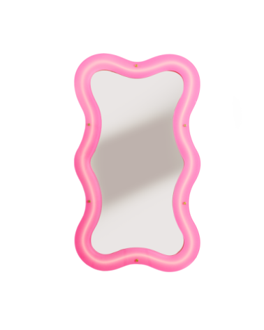 "Supercurve Mirror Tiny Tall" CM 59,77 x 102,55 x 4I IN 23,5 x 40,37 x 1,57 –SELETTI | BHOME by Arredi Barbàra