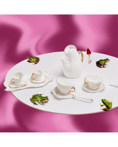 Teiera"Meltdown Teiera"cm 18,50 x 23,00 x 20,00IN 7,28 x 9,06 x 7,87 –SELETTI | BHOME by Arredi Barbàra
