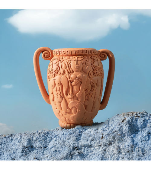 Vase"Magna Graecia Anfora in Terracotta"⌀ cm. 52 h.50 –SELETTI | BHOME by Arredi Barbàra