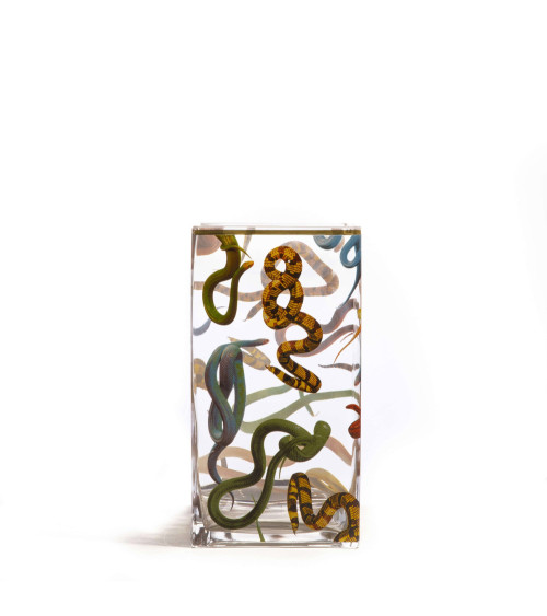 Vase"Snakes Grande"en verre –SELETTI | BHOME by Arredi Barbàra